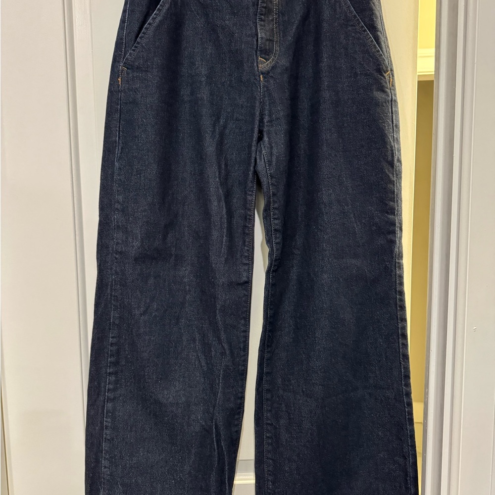 Banana Republic Dark Wash Trouser Jeans